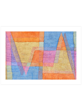 Klee La Lumière et les Arêtes - Art Print
